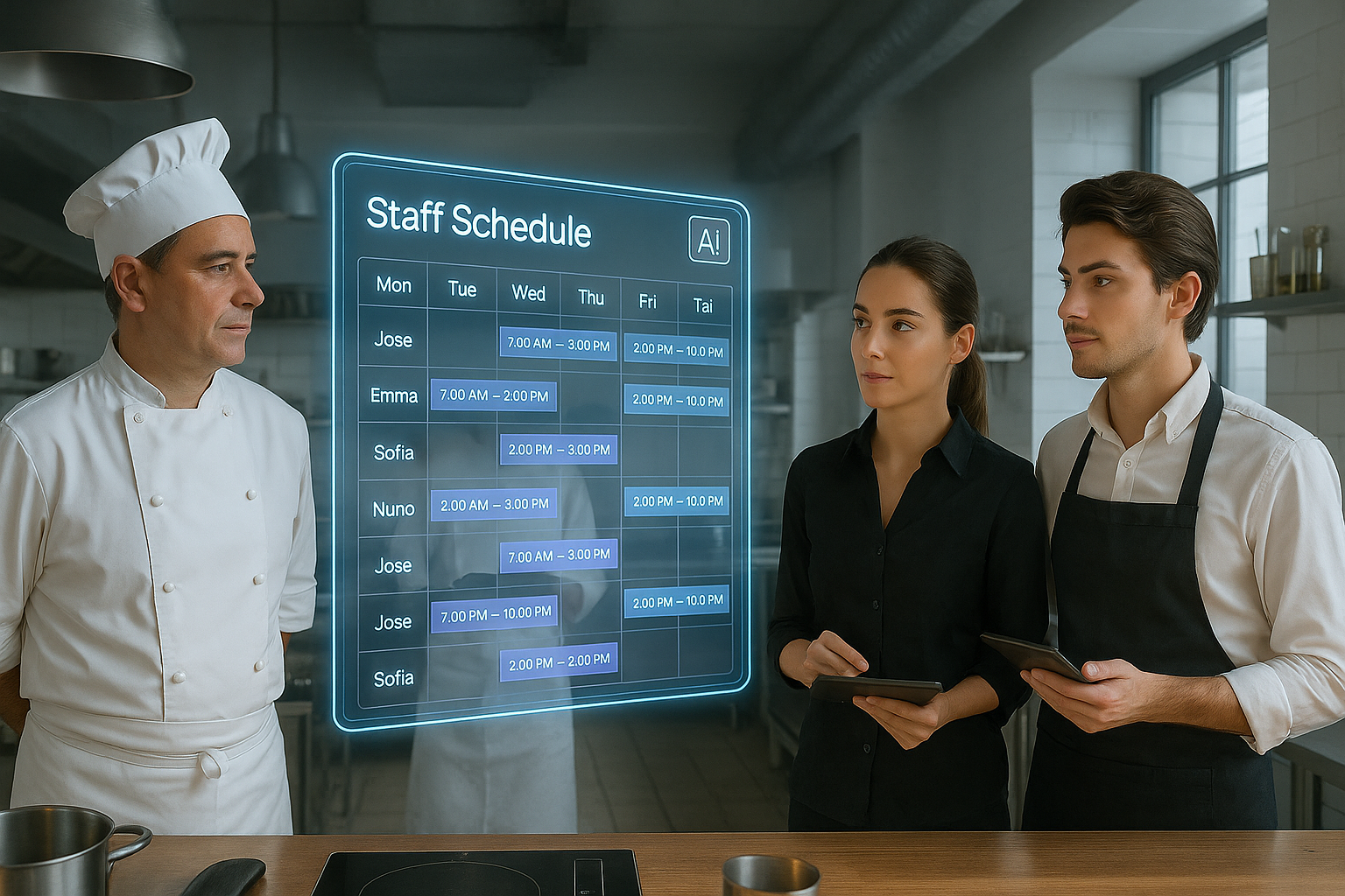 How AI is Revolutionizing Restaurant Staffing
